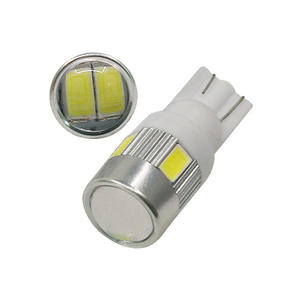 Car Led License Plate <b>Light</b> 5630 5730 Chip T10 <b>Socket</b> W5W 194 168 6SMD Led Interior Reading Dome Bulb Auto Parking Lamps DC 12V - Product Image 5