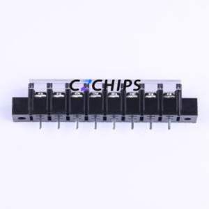 KF48CM-9.5-8P Barrier Terminal Block Through hole Component (THT),P=9.5mm Connector With Cover Plate 9.5mm 1x8P Straight Pin - Product Image 2