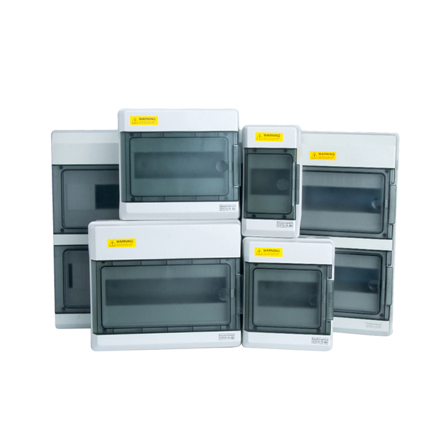 4 6 9 12 18 24 36 Way Consumer Units Outdoor Waterproof Transparent Case Electrical Distribution Box Ip65