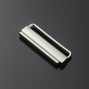 High <b>End</b> Metal <b>Bar</b> Buckle Silver Black Alloy Durable Garment Accessory For Clothing Coats Bag Decorative Buckles DIY - Product Image 3