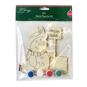 Prix bas meilleure qualité Halloween décoration <span class=keywords><strong>bois</strong></span> peinture ensemble bricolage peinture en <span class=keywords><strong>bois</strong></span> ensemble peinture pour enfants - Product Image 6