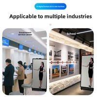 Kiosco Publicitario Interactivo Inteligente con Pantalla Táctil y  IA Premium, Máquina Guía con Avatar Virtual