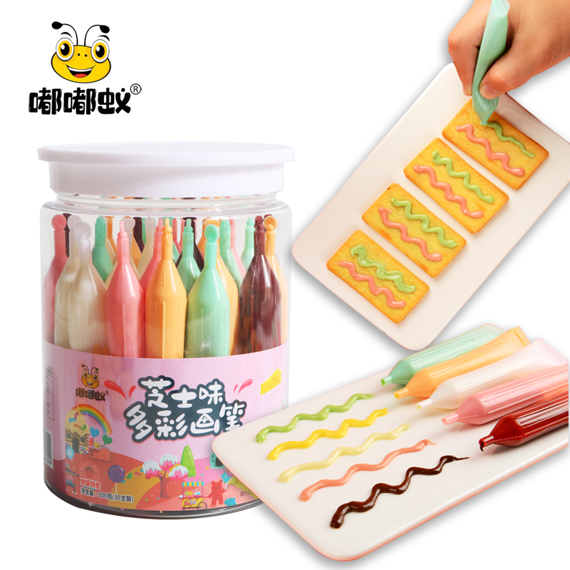 Doodle Ant сыра шоколада Джем ручка консервы 30 торты хлеб закуски покрытие глазури Комбинируйте различных вкусов шоколада молока