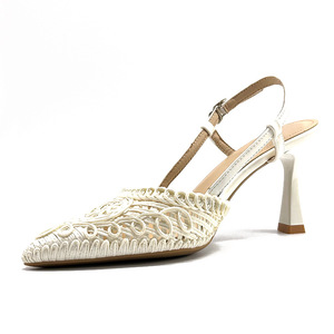 Prodotti Dropshipping donna pump primavera estate tacchi alti sandali a spillo taglio a rete <span class=keywords><strong>scarpe</strong></span> da sposa con Design a punta <span class=keywords><strong>scarpe</strong></span> - Product Image 3