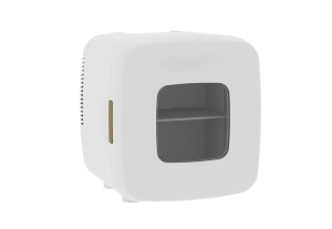 Mini réfrigérateur double usage pour voiture et maison, nouveau design, portable, porte transparente, mini réfrigérateur extérieur - Product Image 5