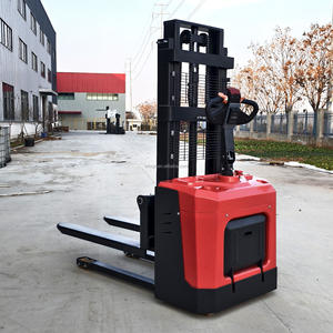 Elektrischer Paletten hubstapler Volle lekt rischer Gabelstapler 1500/2000kg Kapazität 1,6-6Meter Höhe für Einzelhandel lager - Product Image 3