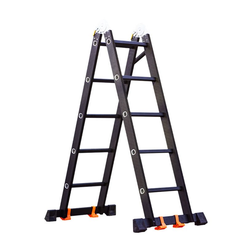 A 1.5-meter straight ladder with a zigzag pattern