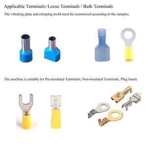 Máquina automática de engarce de anillo no aislado para engarce de alimentación de terminales sueltos - Product Image 5