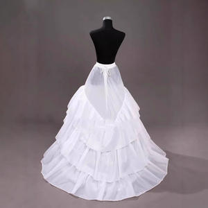 Nouveau Style Modal Train <span class=keywords><strong>Jupon</strong></span> <span class=keywords><strong>avec</strong></span> Volants Jupe Réglable pour Robe De Mariée Banquet De Mariée Performance Blanc Fabriqué en Chine - Product Image 4