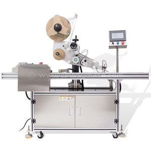 Machine d'étiquetage automatique à pagination pour cartes, sacs en plastique PE, boîtes d'emballage en carton, étiqueteuse adhésive - Product Image 3