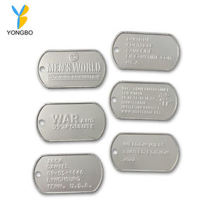 Etiquetas de metal para perros, placa de identificación de nombre para venta al por mayor, se puede personalizar - Product Image 4