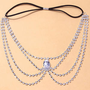 Bracelet élastique pour jambes multi-couches strass pour femmes, 1 pièce, ceinture de <span class=keywords><strong>cuisse</strong></span>, chaîne de <span class=keywords><strong>cuisse</strong></span>, <span class=keywords><strong>bijoux</strong></span> pour discothèque - Product Image 6