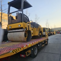 Mini-compacteur vibrant à double tambour de 6 tonnes XMR603, pour la compactation d'asphalte routier et municipal, avec réservoir d'eau en option, raclette en caoutchouc