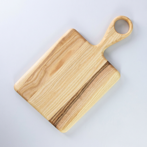 Tabla de Cortar de Madera Rectangular con Asa, Grano Natural, Grado Alimenticio, Ecológica, Vietnam - Product Image 1
