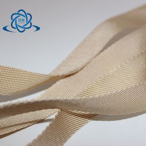 Pps Twill <b>Webbing</b> Heat Resistant 200 Degree Solid Color For Industrial Use - Product Image 2