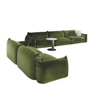 WISEMAX FURNITURE Poltrona da Terra Moderna Minimalista Europea, Divano <span class=keywords><strong>Rosa</strong></span> in Lana d'Agnello, Divani d'Accento per Villa - Product Image 6