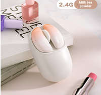 Souris sans fil nouveau design chargeant l'ordinateur portable silencieux bureau souris sans fil double mode
