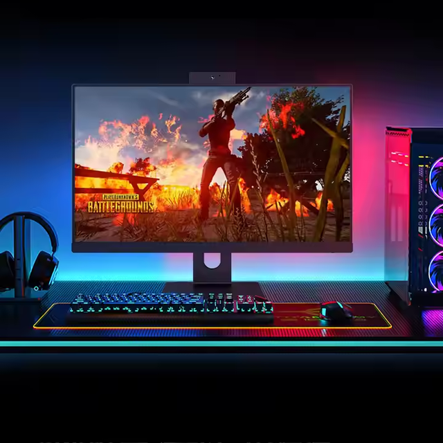 Wandong 27inch All-in-One Gaming Desktop PC Intel I9 SSD+HDD Black