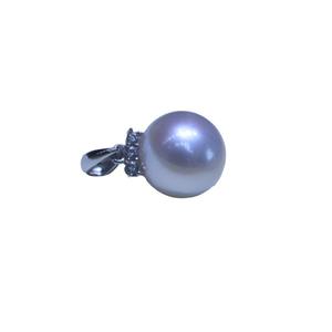Natural Freshwater Edison <b>Pearl</b> Clover Pendant Strong Light S925 <b>Silver</b> Versatile Clavicle Chain Accessory for Daily <b>Necklace</b> - Product Image 5
