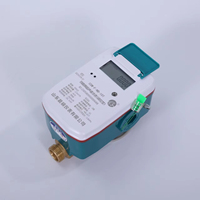 High-precision Brass 40mm Fully Electronic LoRa Wireless Remote Ultrasonic Water Meter OEM Customization Double Channel ISO 4064