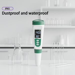 <span class=keywords><strong>Testeur</strong></span> numérique <span class=keywords><strong>EC</strong></span> <span class=keywords><strong>et</strong></span> <span class=keywords><strong>pH</strong></span>-mètre WANBANG avec fonction vocale 5 en 1, <span class=keywords><strong>testeur</strong></span> de salinité, <span class=keywords><strong>pH</strong></span>, température, <span class=keywords><strong>EC</strong></span> <span class=keywords><strong>et</strong></span> TDS pour piscine - Product Image 1