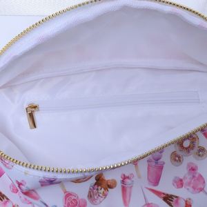 Custom Printing Magical Snacks Jumbo Bum Bag Belt Sport Womens Girls Cartoon Happy Place <b>Large</b> Capacity Fanny Zipper Portable - Product Image 3