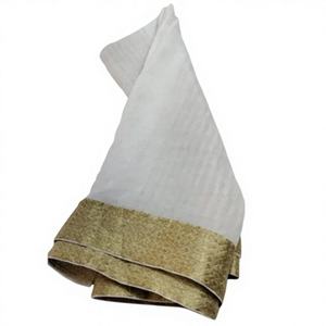 Dupatta Jacquard en Soie Tissée 100% avec Broderie Zari 60 GSM, 2,5 Mètres, Design de Créateur pour Tenues Ethniques, Sarees, Robes et Costumes - Product Image 1