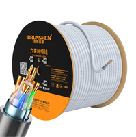 Kabel Lan Cat6 Tembaga Murni Tanpa Pelapis Cat 6 305m Kabel F/utp Sftp Kabel Cat6 Luar Ruangan