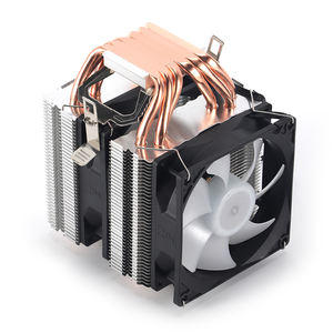 Venta al por mayor 6 cobre Heatpipes CPU disipador de calor ventiladores duales <span class=keywords><strong>Socket</strong></span> <span class=keywords><strong>775</strong></span> 1150 1151 CPU <span class=keywords><strong>Cooler</strong></span> - Product Image 3