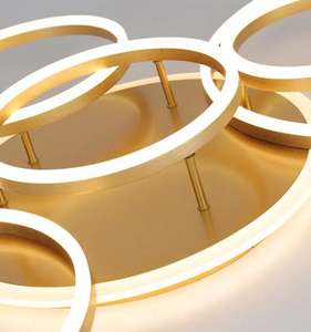 Nuevo diseño Zeal Lighting Venta caliente Luces de techo LED modernas Lámpara de techo de aluminio - Product Image 2