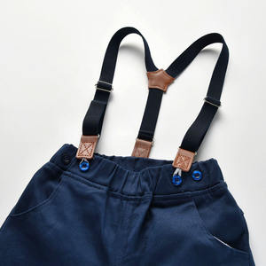 Ropa de Moda Infantil, Conjuntos de Verano para Bebés, Trajes de Niño con Tirantes, Diseño de 2 Piezas, Algodón Transpirable y Cómodo, Venta al Por Mayor - Product Image 5