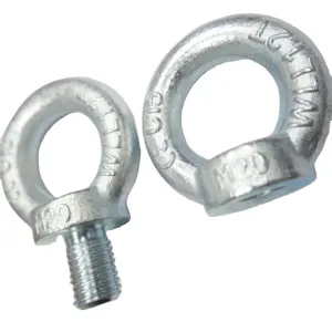 Heavy Duty DIN 580 Lifting Eye Bolt DIN 582 Eye Nut High Tensile Metric Size Lifting Point