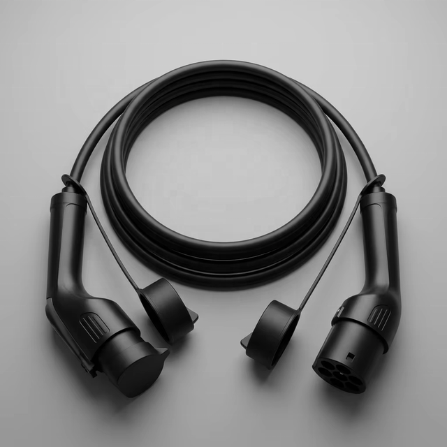Type2 to Type2 EV Charging Cable European Standard AC Charger Extension Adapter Cable for Electric Vehicle