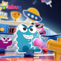 Cible de tir d'espace de bureau de jouet de flipper de musique d'éclairage électrique pour enfants en plastique Durable