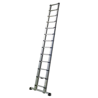 Offre Spéciale – Échelle Télescopique Industrielle Multi-Usages en Aluminium Lidl de 5 m (16,5 pi) – Escabeau Pliant Rétractable – Capacité 375 lb