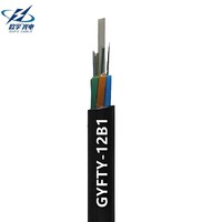 Cable de Fibra Óptica GYFTY de Alta Resistencia al Agua G652D G657A OM3 OM4