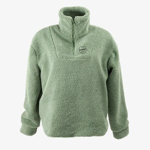 JL0710B High Quality Custom Sherpa Fleece <strong>Hoodie</strong> Embroidery Heavy Weight Warm <strong>Oversized</strong> <strong>Blanket</strong> <strong>Hoodie</strong> for Women - Product Image 4