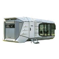 Capsule spatiale préfabriquée moderne et créative X30 |   Maisonnette Intelligente de Luxe pour Hôtels et Usage Résidentiel, Disponible en Tous Terrains
