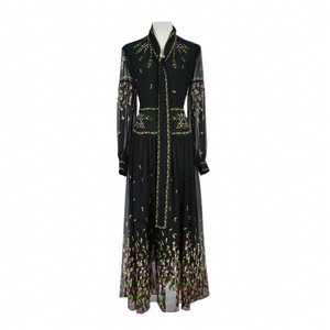 Elegant Black Long Chiffon Dresses for Women in 2024
