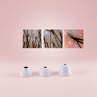Analyseur de peau portable Full HD pour usage domestique avec compatibilité multi-prises, analyse des cheveux et du visage