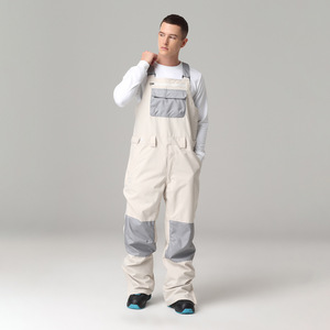Pantalones de esquí para hombre Precio de fábrica Pantalones impermeables a prueba de viento Ropa de nieve al aire libre Tirante - Product Image 6