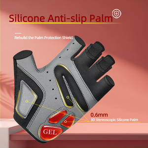 Sarung Tangan Bersepeda WESKOS Pria & Wanita Sarung Tangan Sepeda Jalan & Gunung Berbahan Gel yang Bernapas |   Pelatihan Bersepeda Anti-Selip & Olahraga Kebugaran Luar Ruangan - Product Image 2