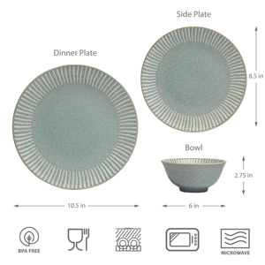 Ensemble de vaisselle en céramique de luxe directe d'usine bon prix ensembles de vaisselle en porcelaine blanche - Product Image 2