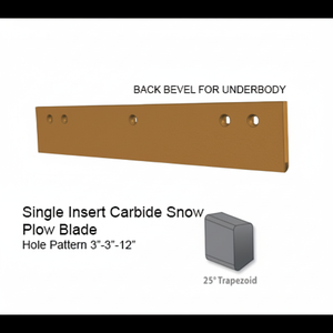 Lame de charrue à neige en carbure à insert unique de <span class=keywords><strong>4</strong></span> pieds (122 cm) pour charrues de camion et niveleuses, 48 po <span class=keywords><strong>x</strong></span> 5 po <span class=keywords><strong>x</strong></span> <span class=keywords><strong>7</strong></span>/8 po (122 cm <span class=keywords><strong>x</strong></span> 12,<span class=keywords><strong>7</strong></span> cm <span class=keywords><strong>x</strong></span> 2,2 cm) - Product Image 1