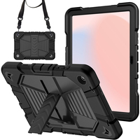 Étui antichoc pour tablette Samsung Galaxy Tab A11 PLUS/A9 PLUS 11 pouces, housse anti-chute avec bandoulière et support, film intégré