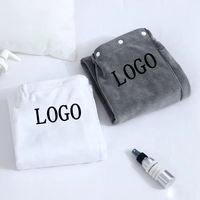 Custom Logo Luxury Salon Fitness Spa Microfiber Towels Body Wraps Dress Bathtub Towel Robe