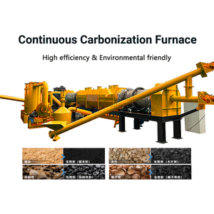 Machine de carbonisation de biomasse pour chicha, four de production de <span class=keywords><strong>charbon</strong></span> de bois, machine d'usine de <span class=keywords><strong>charbon</strong></span> - Product Image 1