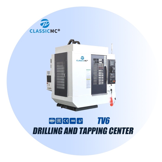 TV6 BT30 Vertical Drilling Tapping Machine CNC Drill Tap CNC Drilling Machining Center
