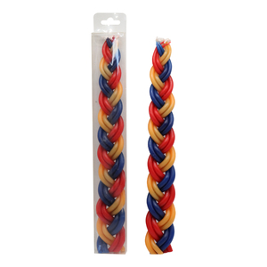 Fancy Handmade Beeswax Havdalah <strong>Candle</strong> Braided Natural <strong>Bee</strong> <strong>Wax</strong> <strong>Candles</strong> for Jewish Religious Blessing - Product Image 5