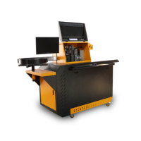 Máquina Automática para Doblar Letras Metálicas, para Letreros de Neón, de Aluminio y Acero Inoxidable, Nueva, con Componente Central del Motor
